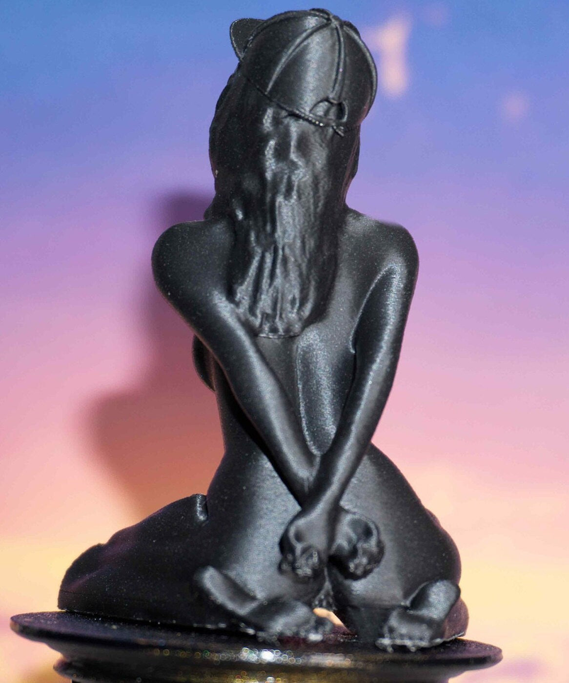 Female, Snapback Bound - Sculpture and Tabletop Decoration