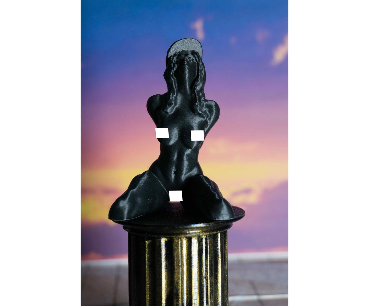 Female, Snapback Bound - Sculpture and Tabletop Decoration Statue