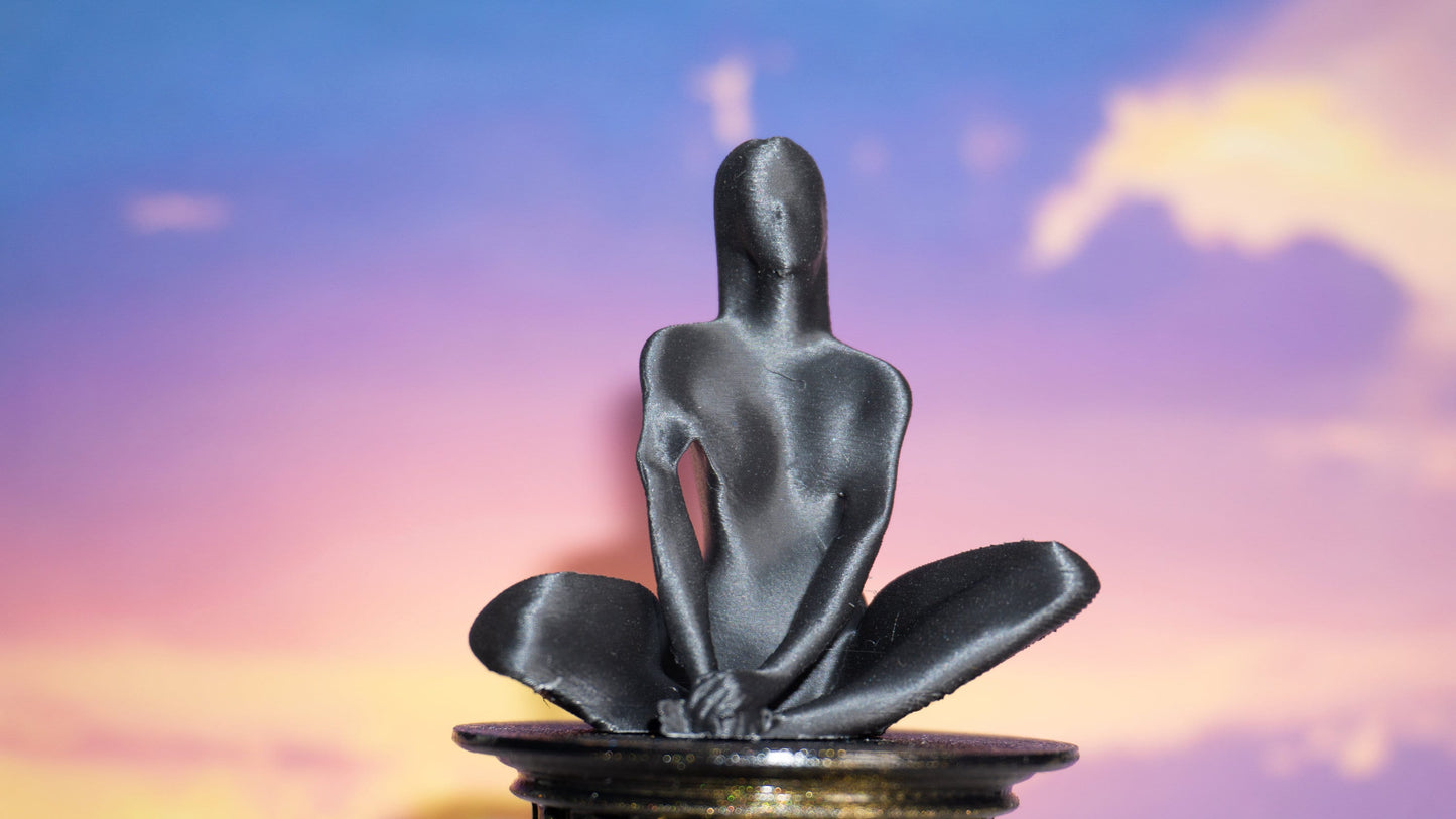 Female, Abstract Thinker - Sculpture and wall decoration Transgender Trans Statue