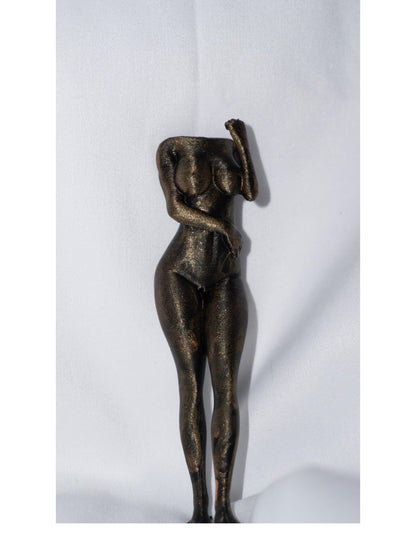 Female, The Thinker - Sculpture