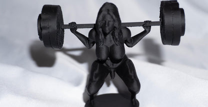 Androgynous, Weightlifting - Sculpture and art decoration Transgender art