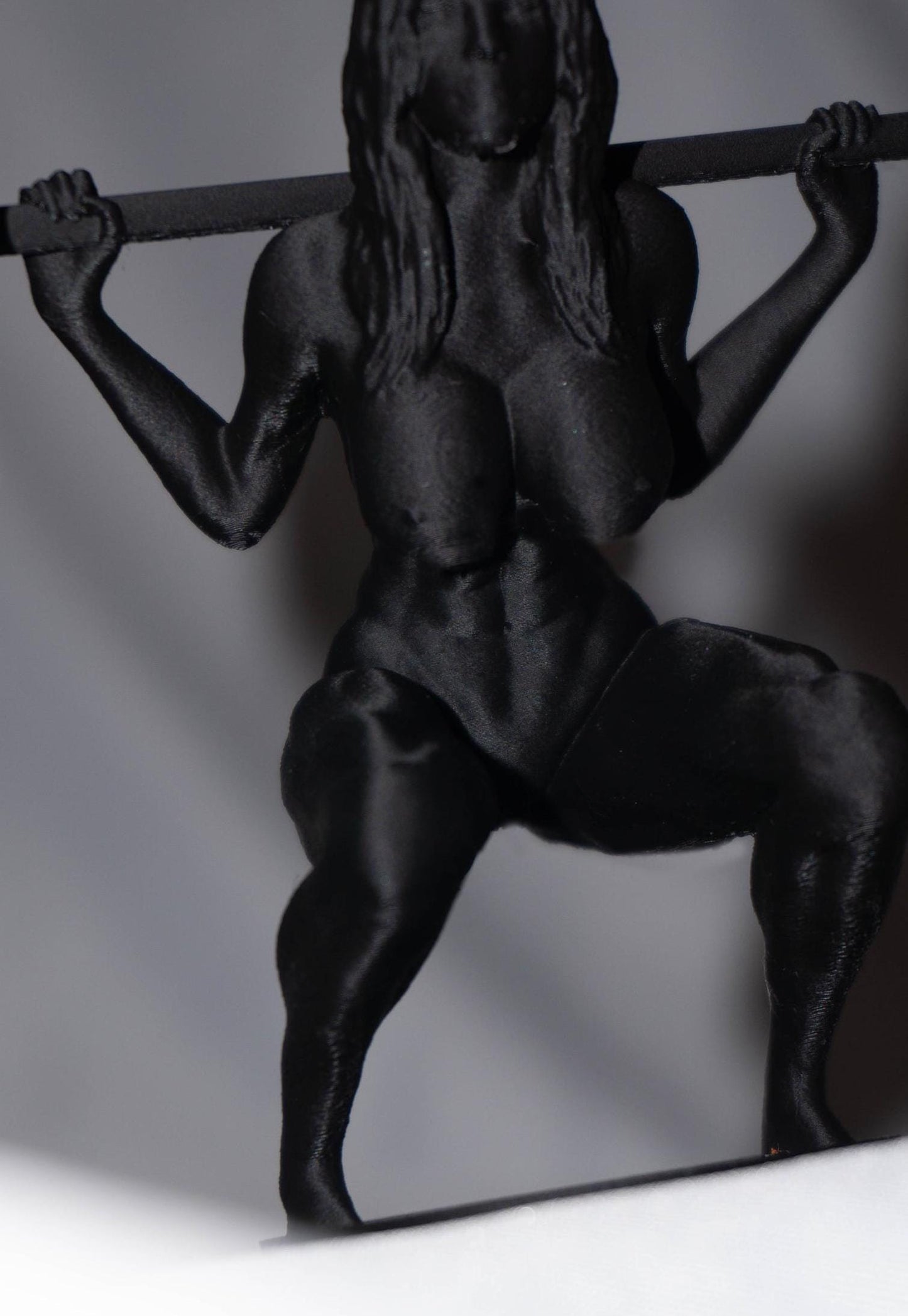 Female, Weightlifting - Sculpture and art decoration Transgender art