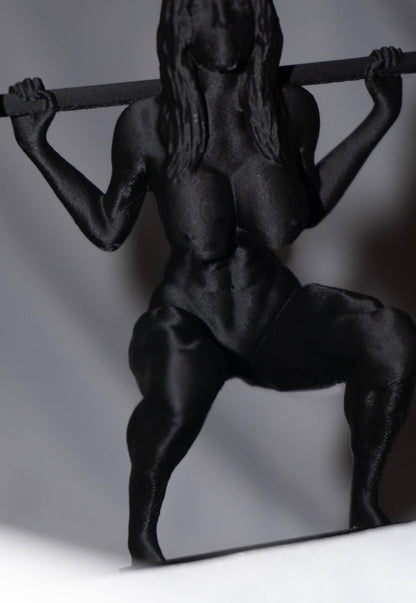 Female, Weightlifting - Sculpture and art decoration Transgender art