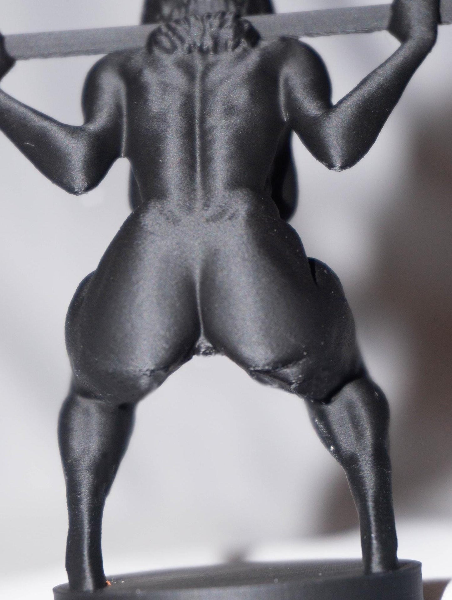 Female, Weightlifting - Sculpture and art decoration Transgender art
