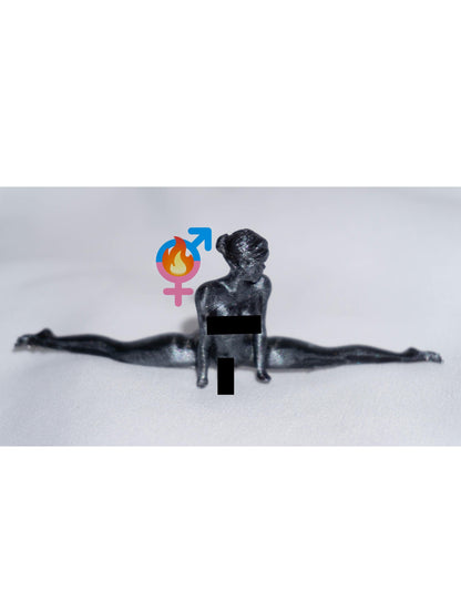 Androgynous, Split - Sculpture, Statue, and Tabletop Decoration Transgender