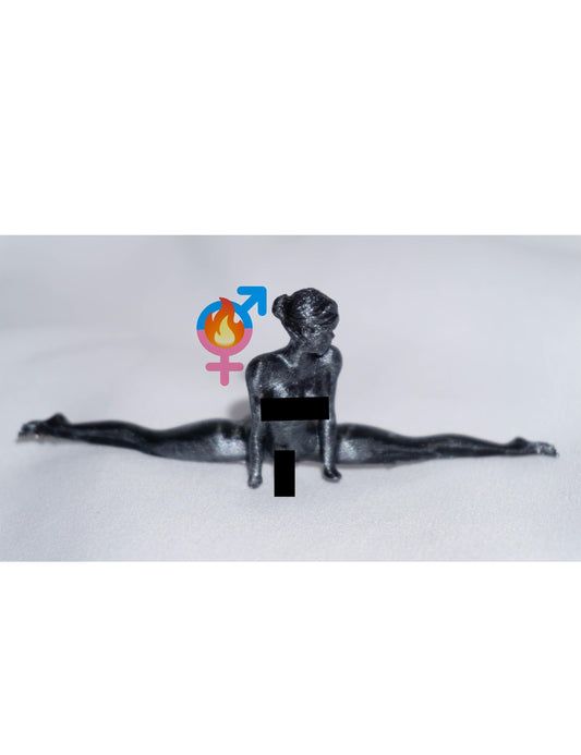 Androgynous, Split - Sculpture, Statue, and Tabletop Decoration Transgender