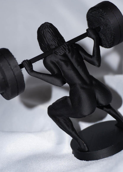 Female, Weightlifting - Sculpture and art decoration Transgender art