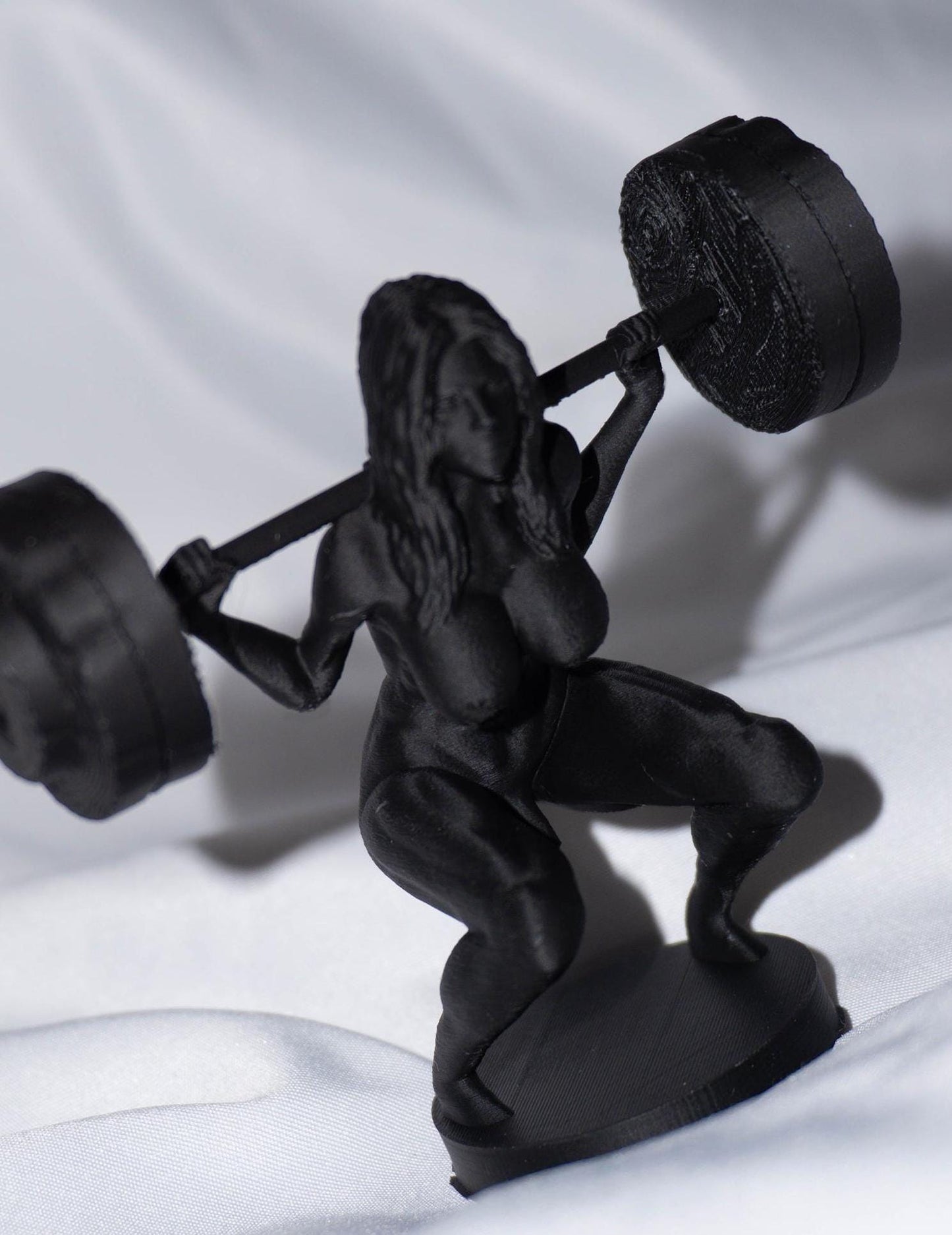 Androgynous, Weightlifting - Sculpture and art decoration Transgender art