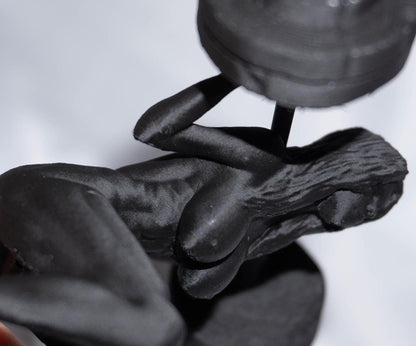 Androgynous, Weightlifting - Sculpture and art decoration Transgender art