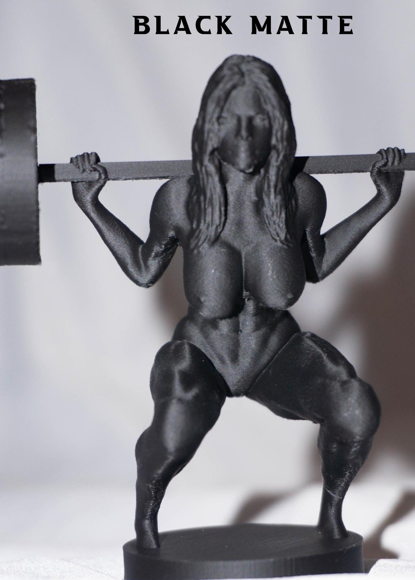 Female, Weightlifting - Sculpture and art decoration Transgender art