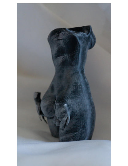 Adrogynous, The buttocks - Sculpture and Tabletop Decoration Transgender Statue | Butt | Squishy | Curvy | Feminine | Femboy | Statue
