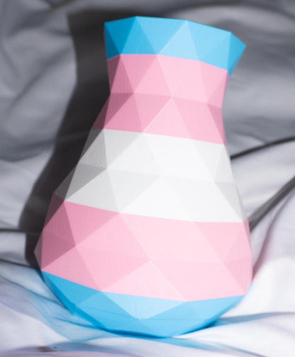 Trans Pride Vase | Plants | Garden | LGBTQ | PRIDE