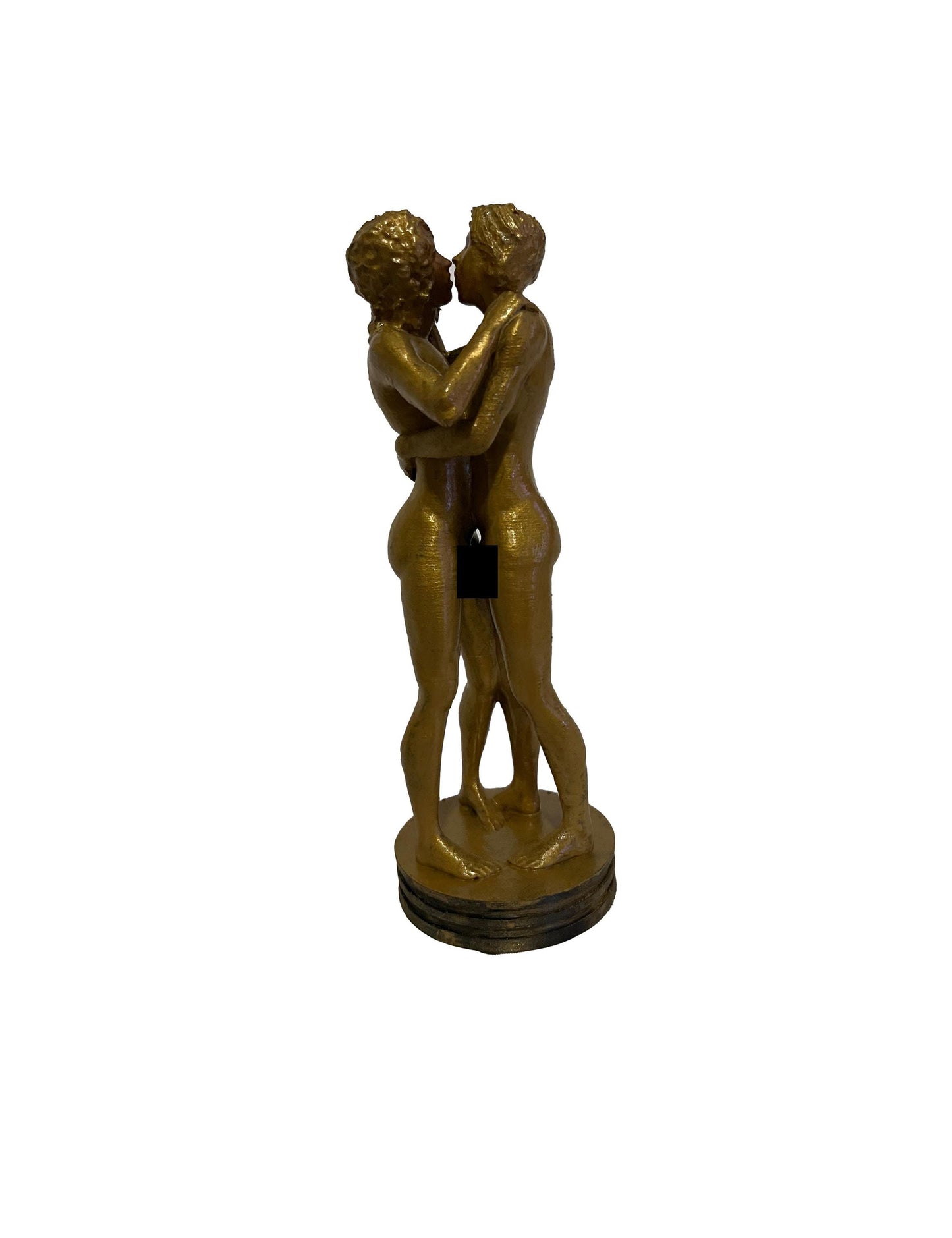 The Kiss , Gay Art Sculpture