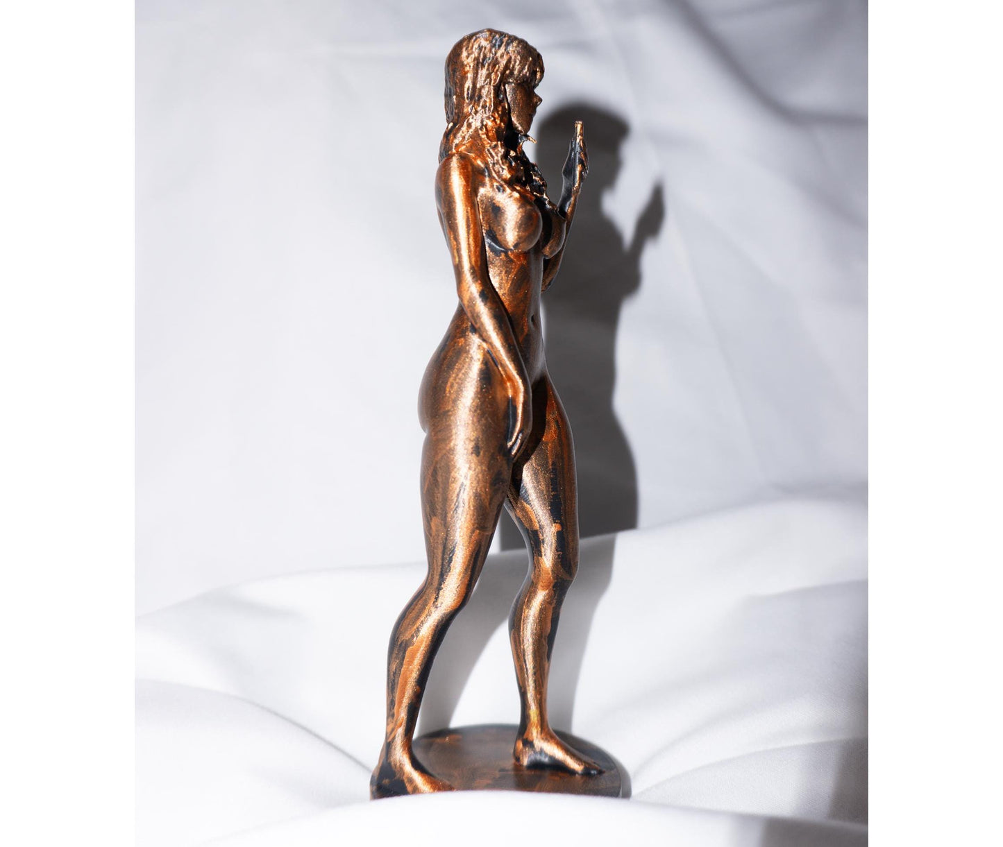 Female, Selfie - Sculpture and Tabletop Decoration Statue