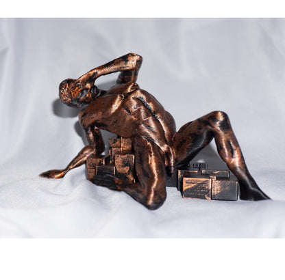 Male, Blind - Sculpture and Tabletop Decoration Statue