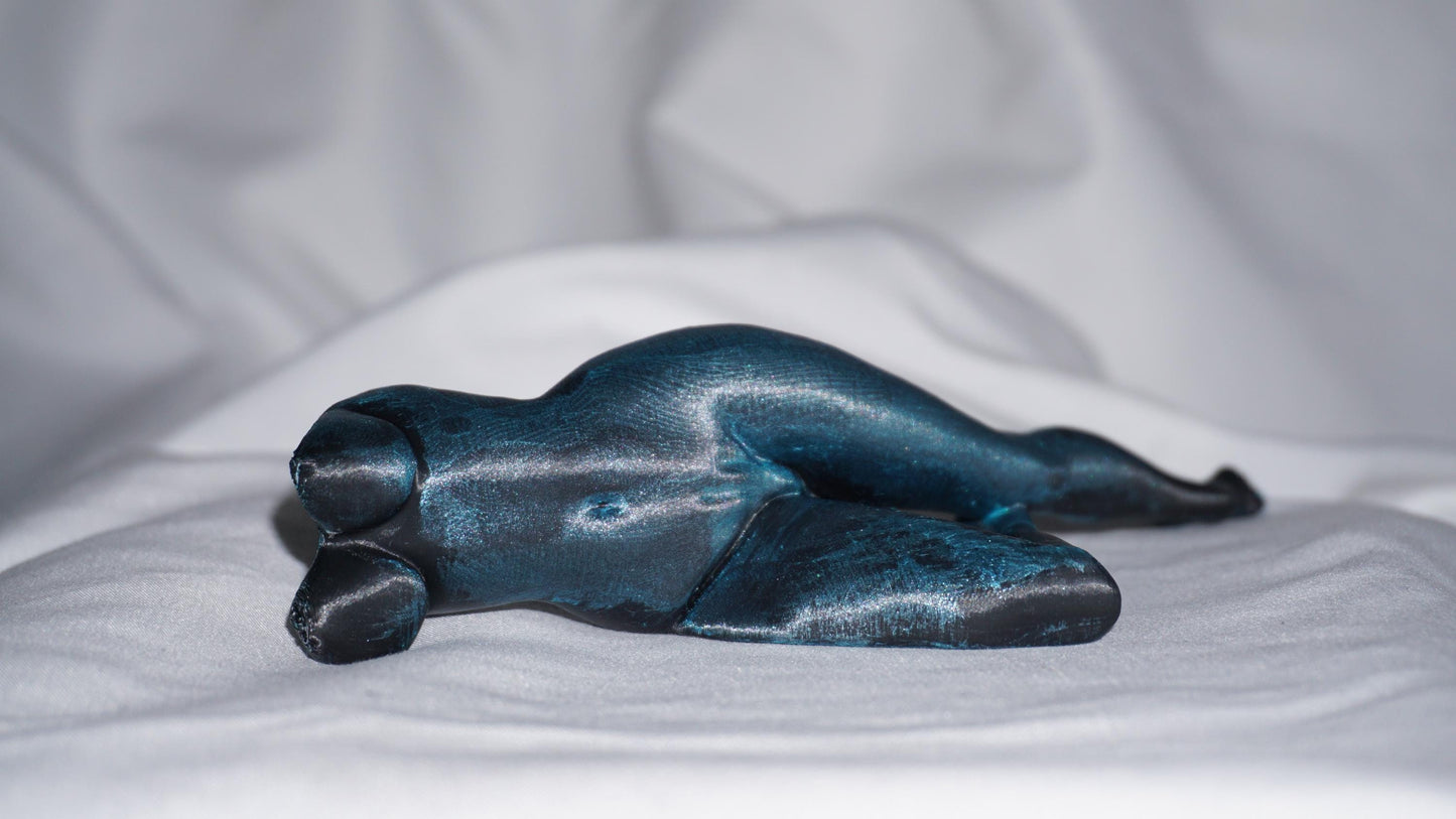 Androgynous, Dreaming - Sculpture and Tabletop Decoration Statue transgender