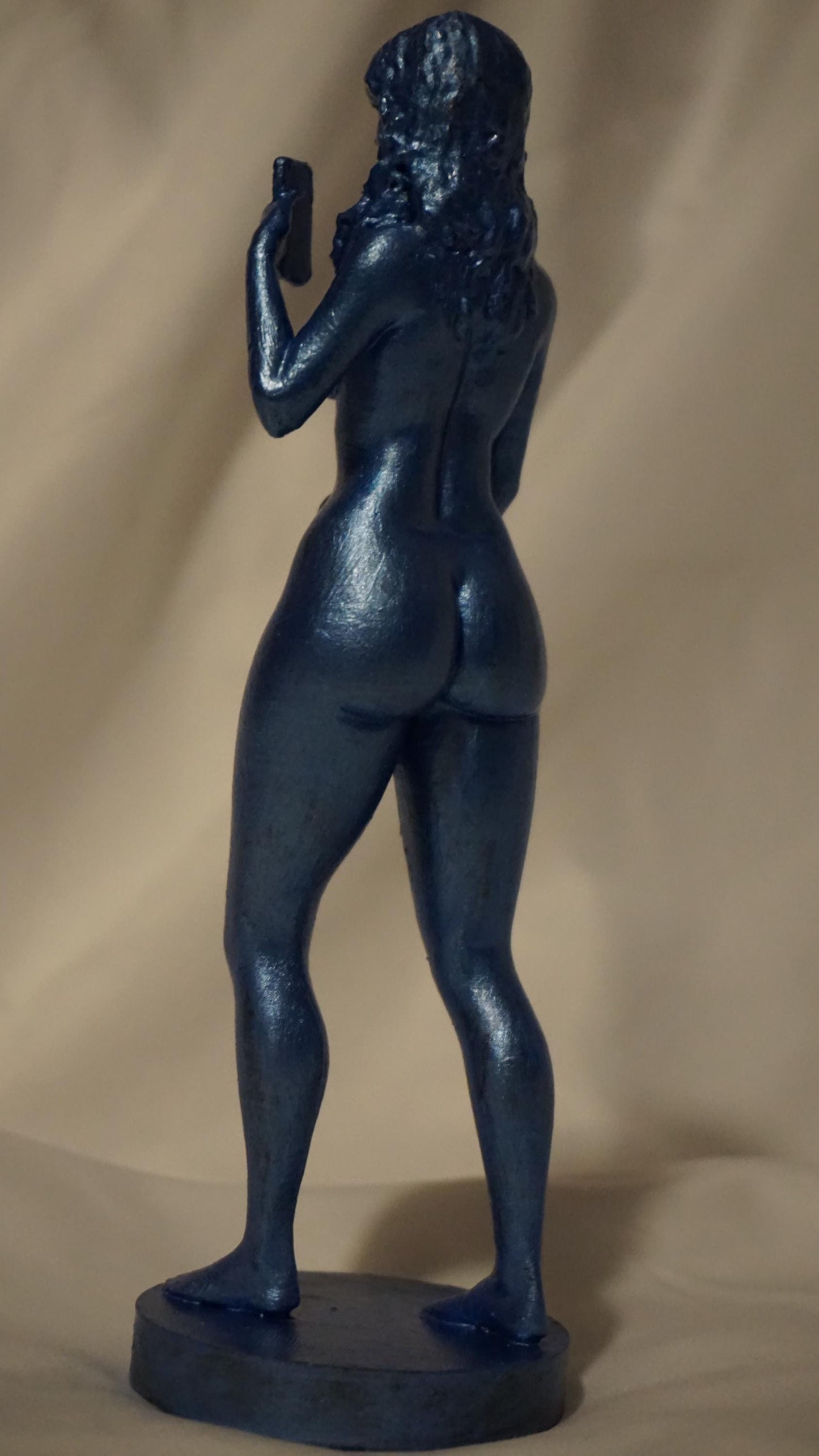 Female, Selfie - Sculpture and Tabletop Decoration Statue