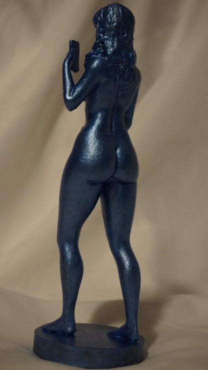 Female, Selfie - Sculpture and Tabletop Decoration Statue