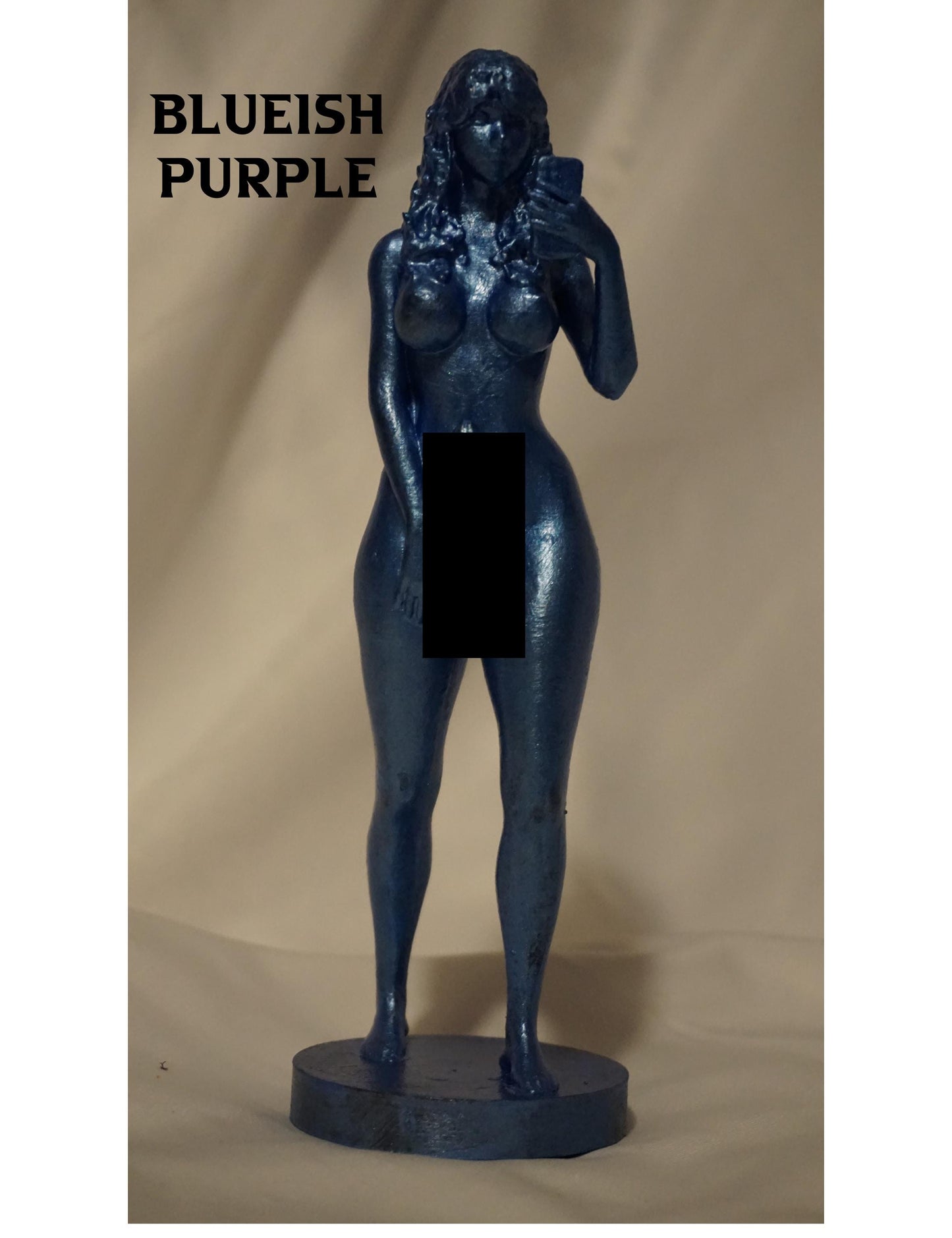 Androgynous, Selfie - Sculpture and Tabletop Decoration Statue Transgender
