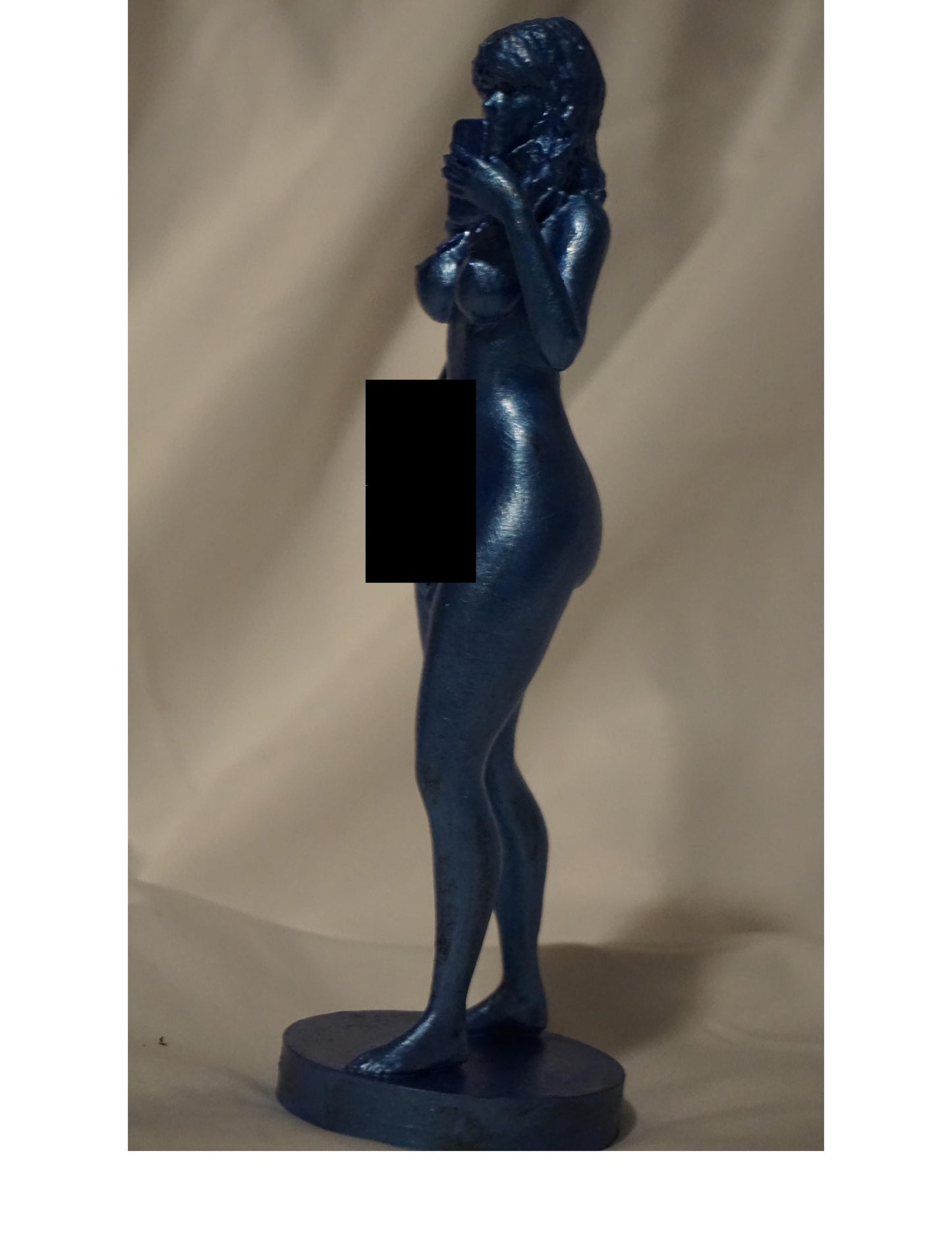 Androgynous, Selfie - Sculpture and Tabletop Decoration Statue Transgender