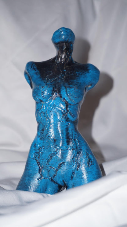 Hoarfrost Art Sculpture: Modern Home Decor Statuette