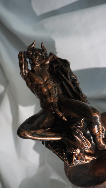 The Faun's Languid Reverie Mythological and Antique Statue