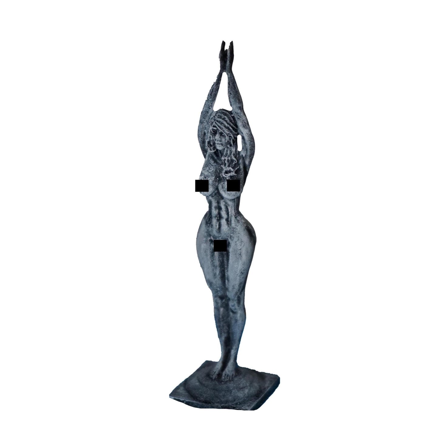 Ascend – Nude Woman in Uplifted Grace Sculpture