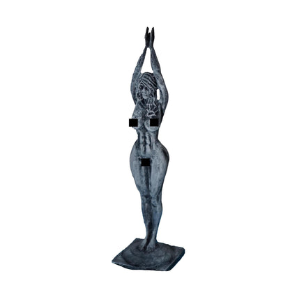 Ascend – Nude Woman in Uplifted Grace Sculpture