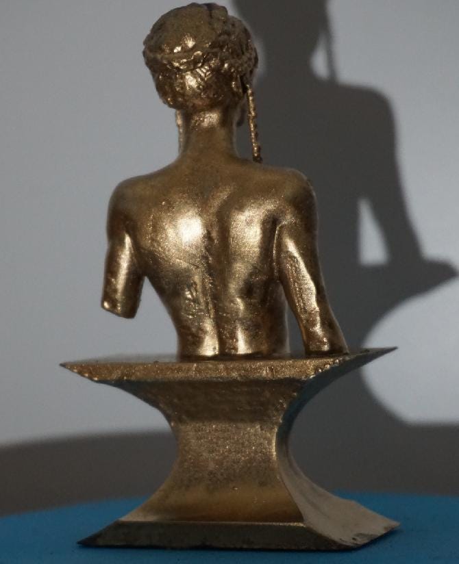 Nude Elven Sorceress Bust