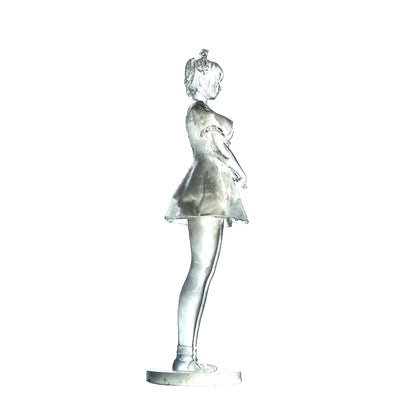 Crystal Clear Flirty Maid Statue