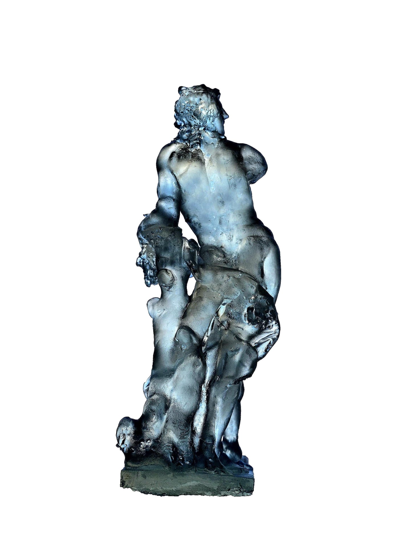 Crystal Clear Bacchus Mythological Wine God