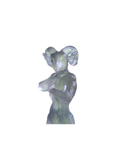 Crystal Satyr – Goat Man Figurine