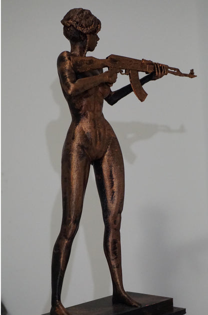 Rebellion - Fighter Sculpture