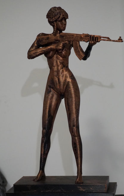 Rebellion - Fighter Sculpture
