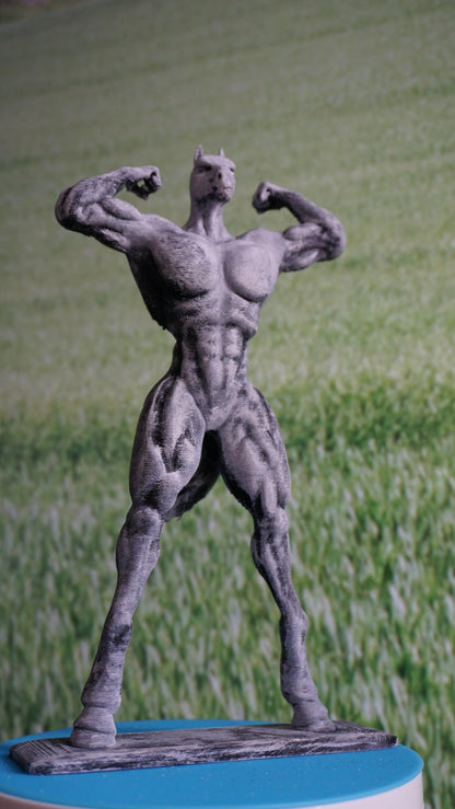 Champion – Horse Man Statue