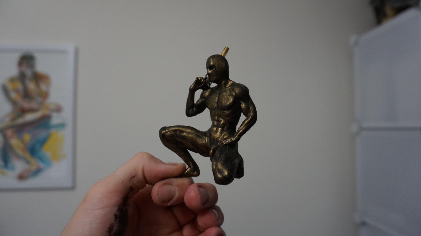 Secret Agent – Male Figurine with Suppressed weapon
