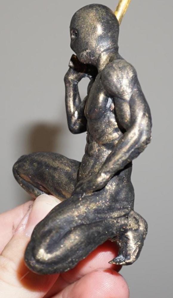 Secret Agent – Male Figurine with Suppressed weapon