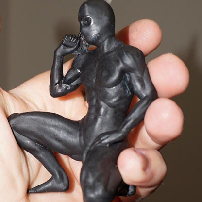 Secret Agent – Male Figurine with Suppressed weapon