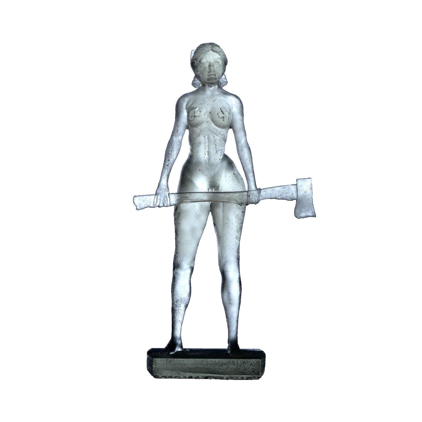 Crystal clear Pearl / Maxxxine  – Horror movie Woman Statue