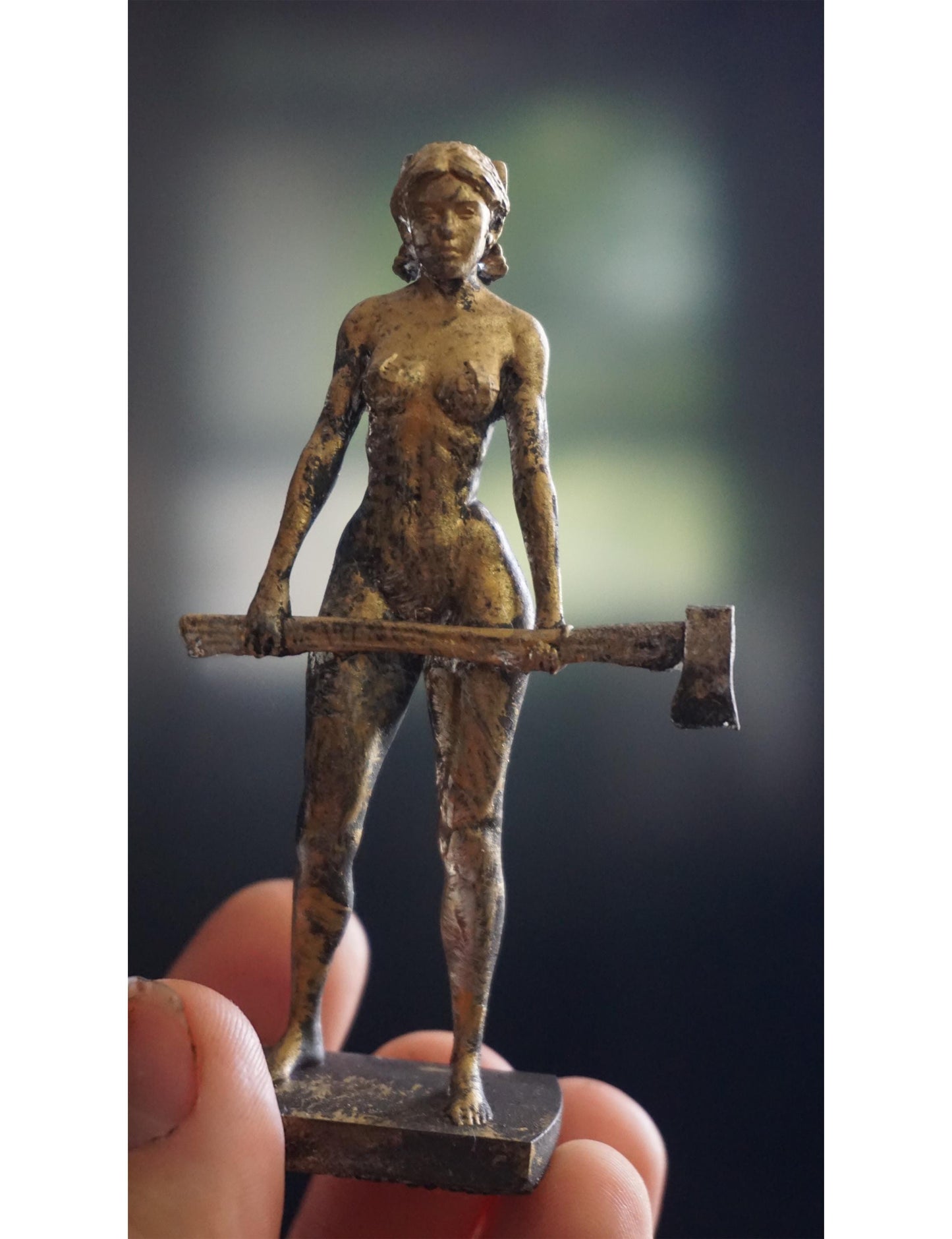 Maxxine Statue Handmade Horror Villain Figurine – Inspired by Modern Slasher Films