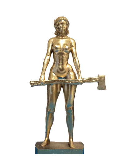 Maxxine Statue Handmade Horror Villain Figurine – Inspired by Modern Slasher Films