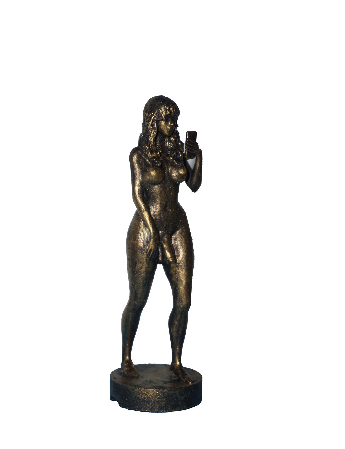 Transgender Self-Reflection - Selfie Statue