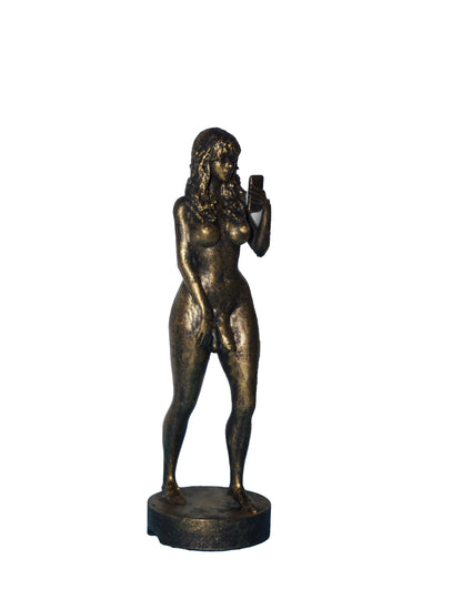 Transgender Self-Reflection - Selfie Statue