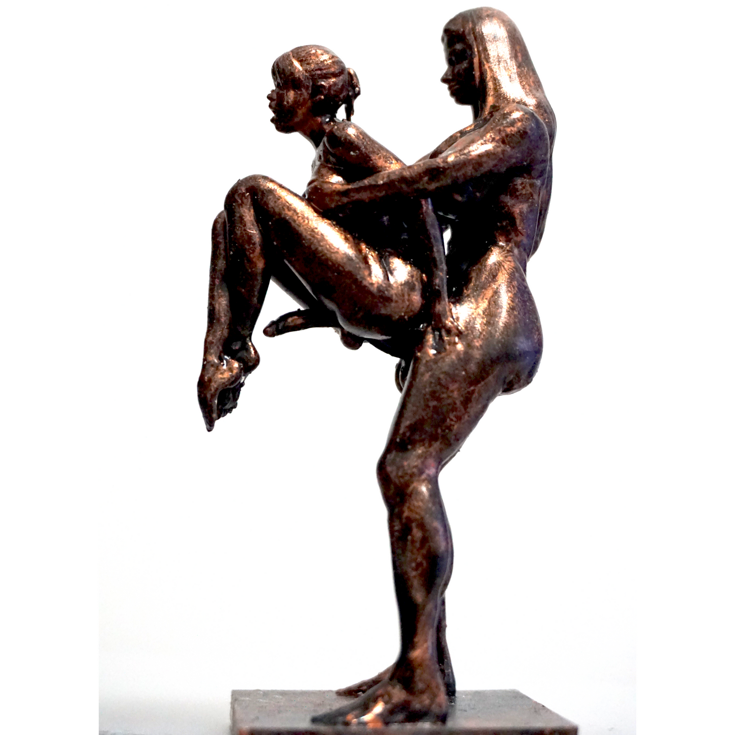 Transgender "The sensual lift" Erotic Art Sculpture and figurine