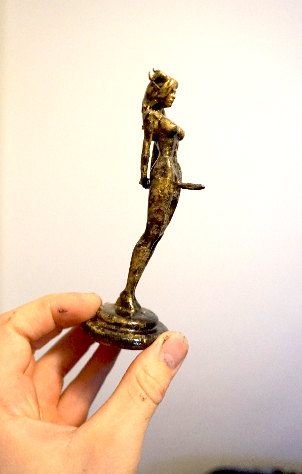Transgender "Cambion" Erotic Art Sculpture and figurine
