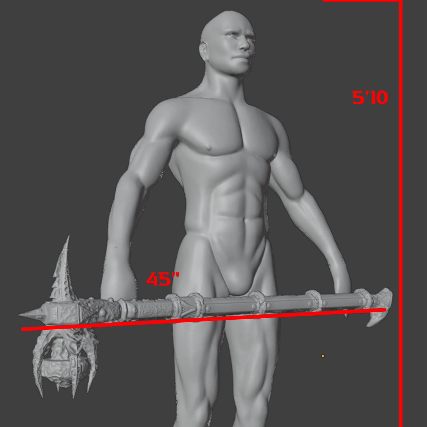 Daedric Warhammer Replica